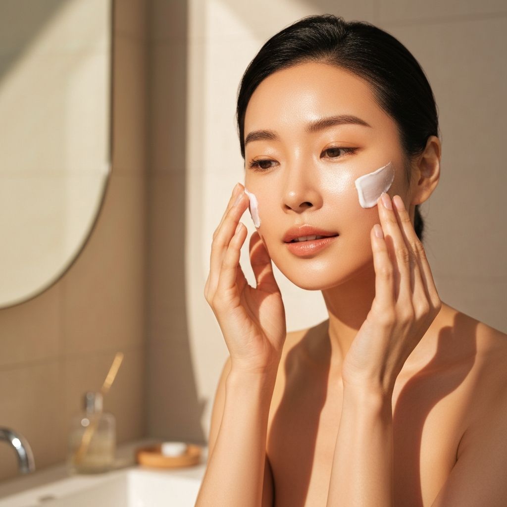 Radiant skin after a Queen Bee Spa facial treatment
